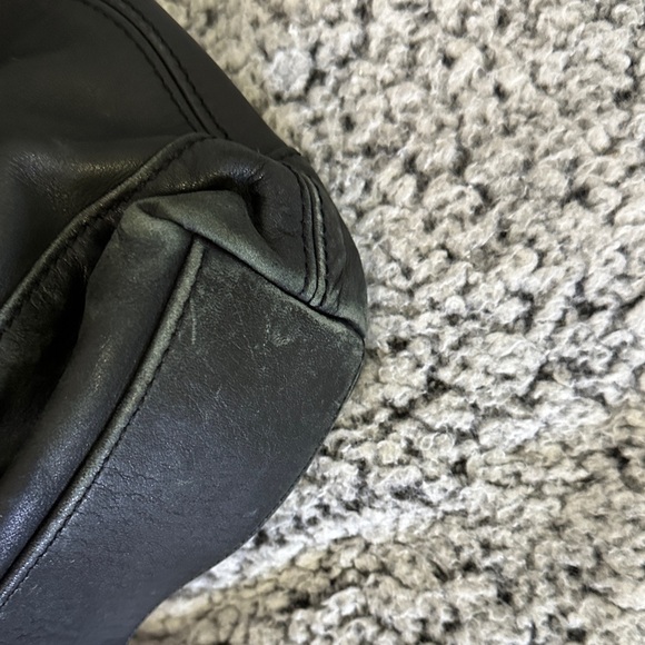 Coach Black leather laptop business shopper tote - Picture 7 of 9